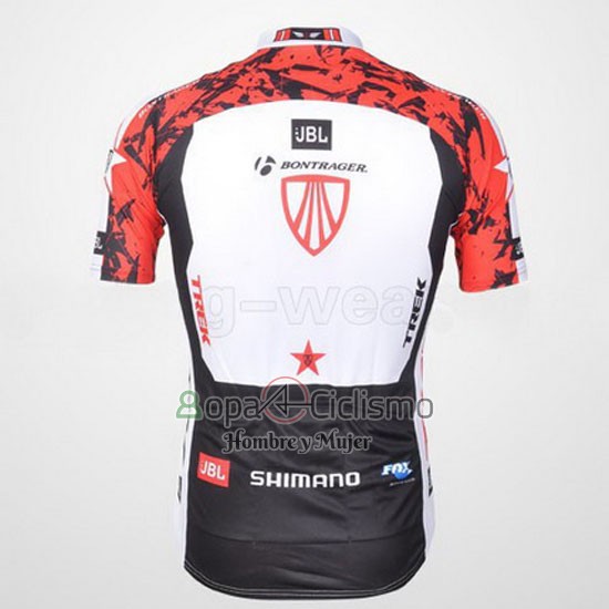 Trek Ropa Ciclismo Culotte Corto 2011 Mangas Cortas Rojo y Blanco